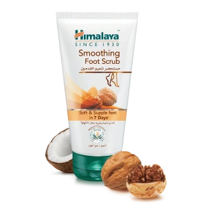 Himalaya Herbals Smoothing Foot Scrub Изглаждащият ексфолиант за крака с гранули от черупки на орех , 150ml