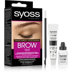 Syoss Brow Tint  ( Dark Brown )  Боя за вежди Тъмно кафяв - 10 ml