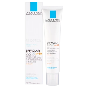 LA ROCHE-POSAY EFFACLAR DUO+ ЛА РОШ КОРИГИРАЩ КРЕМ ПРОТИВ АКНЕ SPF30 , 40ml