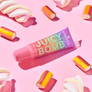 Juicy Bomb Party Shiny Lipgloss 01 Bubblegum Bliss Блестящ гланц за устни "Блаженство от дъвка" , 10ml
