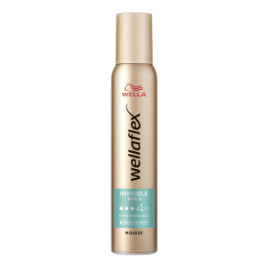 Wella flex Invisible Hold Пяна за коса със силна фиксация, за обеми  невидима фиксация, 200ml