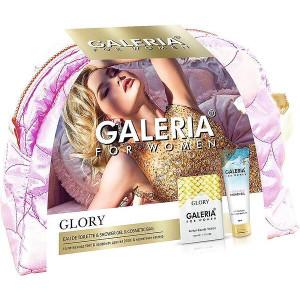 GALERIA  Glory  Set ( 50 ml EDT + 200 ml S.G.+ Bag )  Дамски подаръчен комплект