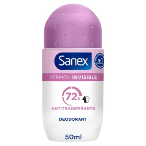 Sanex Dermo - Invisible Roll-On  Рол-он антиперспирант против бели петна, 50ml