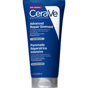 CeraVe Advanced Repair Ointment Възстановяващ балсам за лице, тяло и устни за възстановяване на суха и загрубяла кожа, 88ml