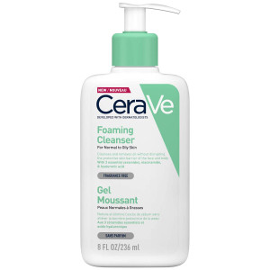 CeraVe Foaming Cleanser  Почистващa гел-пяна за нормалнa до мазна кожа - 236 ml