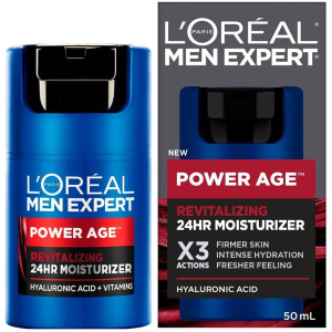L'Oreal Paris Men Expert Power Age Revitalising Face Cream Мъжки крем за лице за признаци на стареене, 50ml