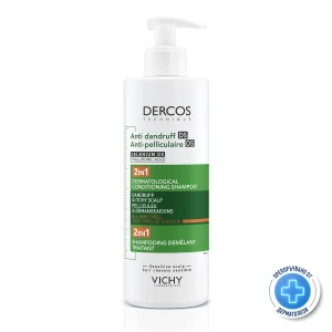 Vichy Dercos 2in1 Anti Dandruff DS Шампоан и балсам за коса против пърхот, 390ml