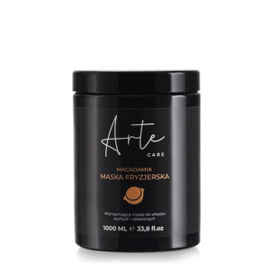 Arte Care Macadamia Mask Подхранваща маска с масло от макадамия  за  слаба и суха коса, 1000ml
