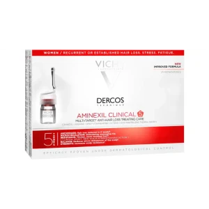 Vichy Dercos Aminexil Clinical 5 Complex Ампули против косопад при жени - 21 х 6 ml