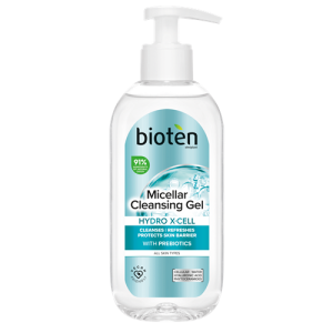 Bioten Micellar Cleansing Gel Мицеларен почистващ гел за всички типове кожа, 200ml