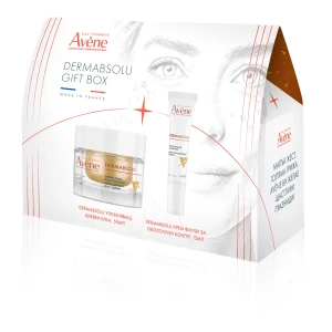 Avene DermAbsolu Дневен Фyндаментален крем, 50ml + подмладяващ околоочен крем, 15ml