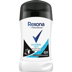 Rexona Invisible Aqua Део стик против изпотяване за жени, 40ml