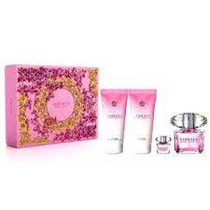 Bright Crystal  Дамски  комплект  90 ml EDT + 5 ml EDT + 100 ml Лосион за тяло + 100 ml Душ гел