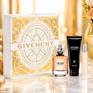 Givenchy L'Interdit Set ( 50 ml EDP  + 75 ml Body lotion + 12,5 ml EDP )  Дамски подаръчен комплект