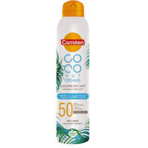 CARROTEN Coconut Dreams  Каротен Слънцезащитен спрей SPF50, 200 мл