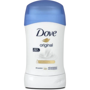 Dove Original Део стик против изпотяване за жени, 40 ml