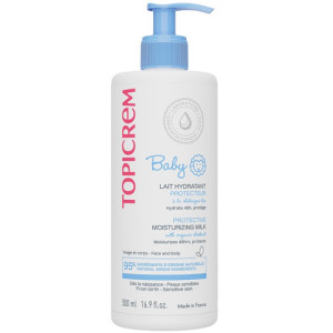 TopiCrem BABY Lait Hydratant Protecteur Milk Хидратиращото мляко за интензивна хидратация , 500ml