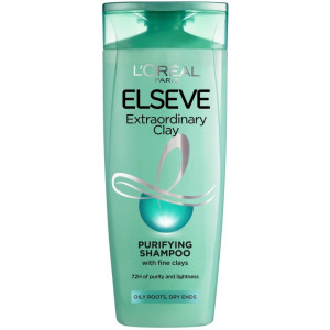 Elseve Extraordinary Clay Шампоан за коса с мазни корени и сухи краища, 250ml