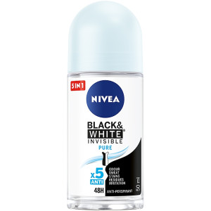 Nivea Invisible Pure Део Рол-он против изпотяване за жени, 50ml