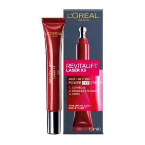 L'Oreal  Revitalift Laser  Лореал Регенерираща дълбока грижа за около очите, 15ml
