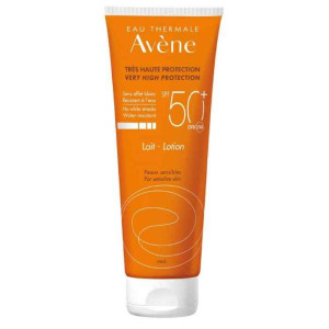 Avene Lotion for Sensitive  Авен Слънцезащитно мляко за чувствителна кожа SPF50+, 250ml