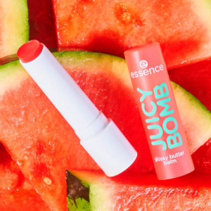 Juicy Bomb Glossy Butter Balm 01 One In A Melon  Балсам за устни с аромат на пъпеш, 2,5g