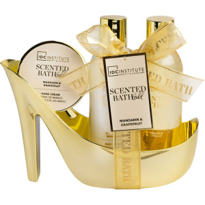 IDC Institute Scented Bath Gold    Дамски подаръчният комплект в  декоративна поставка