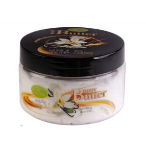 Linea Bio Body Butter  Vanilla and Rice Milk   Масло за тяло Ванилия и Оризово Мляко- 250ml