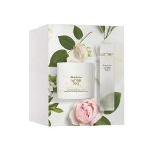 Elizabeth  Arden  White Tea  Set ( EDT 100 ml + Body creme  400 ml )   Дамски подаръчен комплект