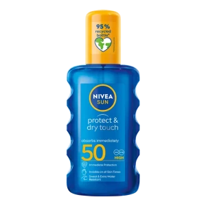 NIVEA SUN PROTECT & DRY TOUCH СЛЪНЦЕЗАЩИТЕН СПРЕЙ SPF50, 200ml