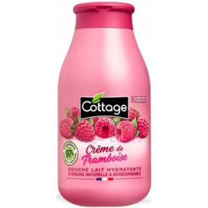 Cottage Shower Raspberry Cream 97% Natural Натурален ароматен крем Душ гел за тяло, 250ml