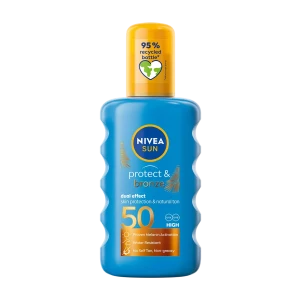 NIVEA SUN PROTECT & BRONZE  СПРЕЙ С ЕФЕКТ НА БРОНЗОВ ТЕН  SPF50 200ml