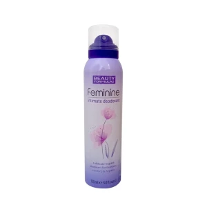 Beauty Formulas Feminine Intimate Deodorant Интимен дезодорант  с деликатен аромат , 150ml