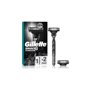 Gillette Mach3 Charcoal  Самобръсначка 1бр. + резервни ножчета - 1бр.