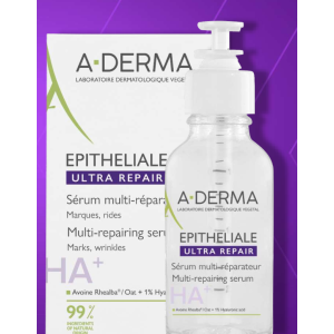A-Derma Epitheliale Ultra Repair HA+ Serum Мулти Възстановяващ  серум срещу следи и бръчки, 30ml