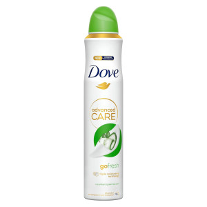 Dove Advanced Care Go Fresh Cucumber & Green Tea Дезодорант спрей против изпотяване за жени , 200ml