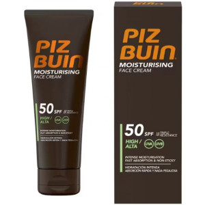 Piz Buin Moisturising Face Cream Слънцезащитен крем за лице SPF50, 50 ml