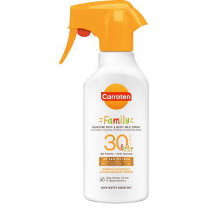 Carroten Family Milk Sprey Каротен Слънцезащитно мляко спрей SPF30 x270 мл