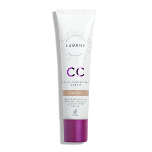 LUMENE   CC Color Correcting Cream SPF20    Флуиден  оцветен крем фон дьо тен