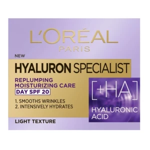 Loreal Hyaluron Specialist Дневен крем с хиалуронова киселина SPF20 x50 мл