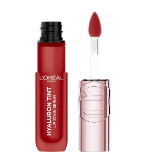 Loreal Paris Hyaluron Tint Lip Stain Serum № 420 ( Le Rouge)  Дълготраен хидратиращ гланц за устни - 5 ml