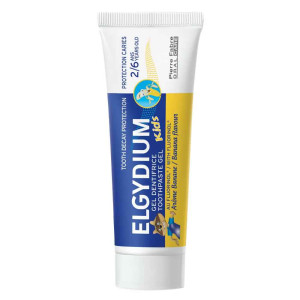Elgydium Kids  Паста за зъби за защита от кариес за деца от 2-6 год, с  банан х50 мл