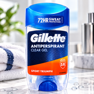 Gillette Antiperspirant Clear Gel Sport Triumph  Део-гел против изпотяване, без петна по дрехите, 70ml