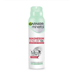 Garnier Mineral Magnesium Ultra Dry 72h Lasting Dry Protect Спрей дезодорант, 150ml