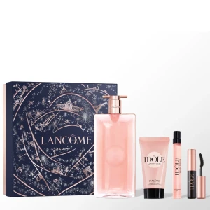 Lancôme Idôle Set ( 100 ml EDP + 10 ml EDP + 50 ml Body cream +  2,5 ml Mascara ) Дамски подаръчен комплект