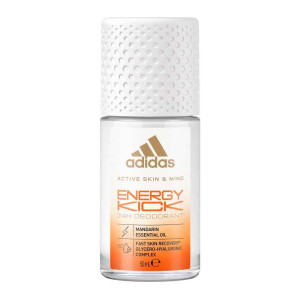 Adidas Energy Kick Roll-On Deodorant 24h Дезодорант рол-он против изпотяване , 50ml
