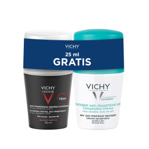 Vichy Рол-он дезодорант с парфюм + Vichy Homme рол-он  2 x 50 ml