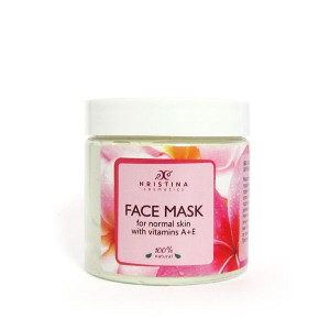 Hristina cosmetics  Face  Mask with vitamins A+ E   Маска за Нормална Кожа с Витамини, 200ml