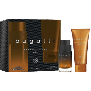 Bugatti Dynamic Move Amber Мъжки подаръчен комплект ( EDT -  100ml +  sh/gel/ -  200ml )