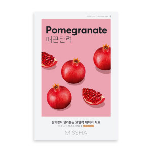 Missha Airy Fit Sheet Mask  Pomegranate    Шийт маска за лице  с Нар